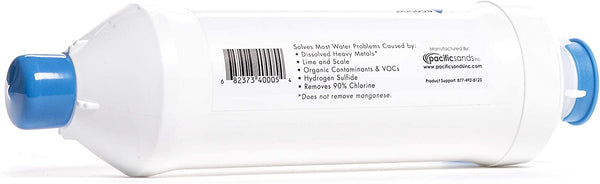 ecoone | Outdoor & Indoor Water Hose Filter | Home & Garden Water Purifier | Pool & Spa Pre-Filter | Dissolves Heavy Metals, Lime, Scale | Under Sink Water Filter | Travel Water Filter | Single Filter