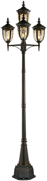 Bellagio Outdoor Post Light Veranda Bronze 102"
