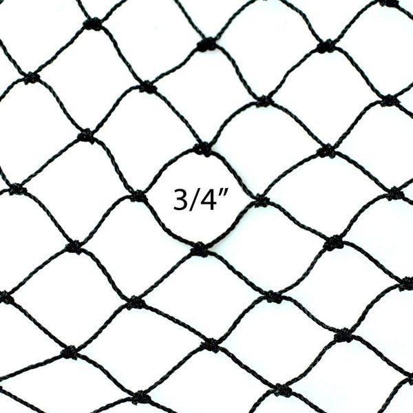 Bird-X Heavy Duty Premium Bird Netting Ideal for Heavy-Duty Applications, 25' by 50'