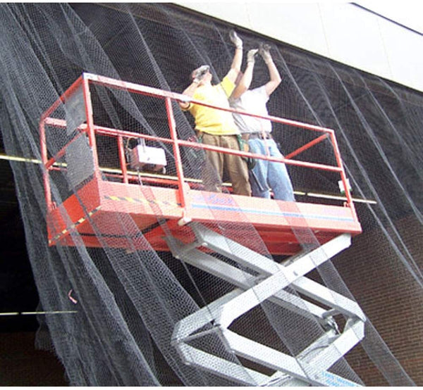 Bird-X Heavy Duty Premium Bird Netting Ideal for Heavy-Duty Applications, 25' by 50'