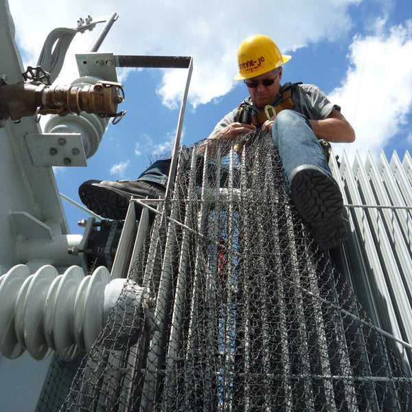 Bird-X Heavy Duty Premium Bird Netting Ideal for Heavy-Duty Applications, 25' by 50'