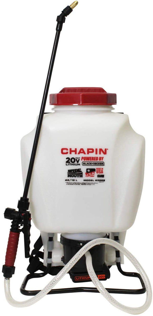 商品画像：CHAPIN INTERNATIONAL INC. Chapin 63985 4 Gallon Cap. 20V 1