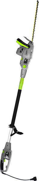 Earthwise CVP41810 7 10" Handheld Saw-4.5 Amp 17" Pole Hedge Trimmer 4-in-1 Multi Tool, Grey