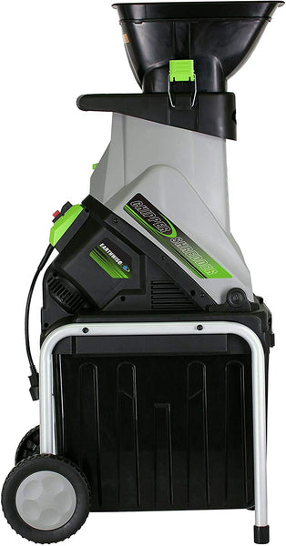 Earthwise GS70015 15-Amp Garden Corded Electric Chipper/Shredder, Collection Bin