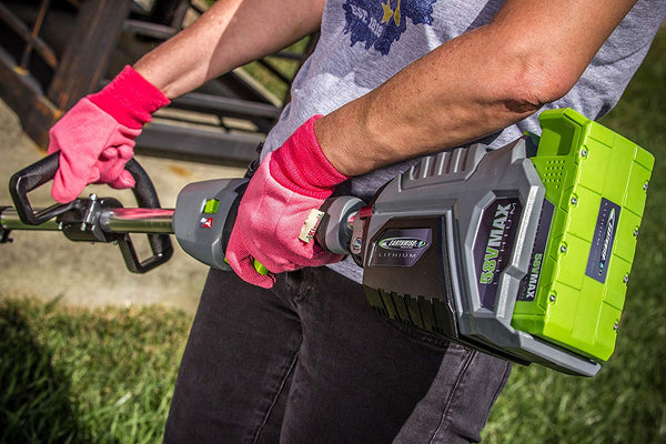 Earthwise LST05815 15-Inch 58-Volt Brushless Motor Cordless String Trimmer, 2Ah Battery & Charger Included