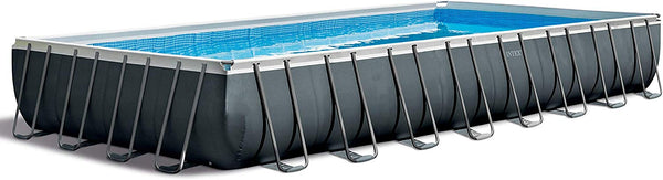 Intex 32ft X 16ft X 52in Ultra XTR Rectangular Pool Set with Sand Filter Pump