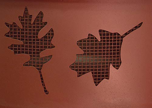 Landmann 28673 Big Sky Tree Leaves Fire Pit, Georgia Clay, 12.5-inches Deep