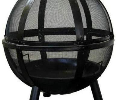 Landmann USA 28925 Ball of Fire Outdoor Fireplace, Black