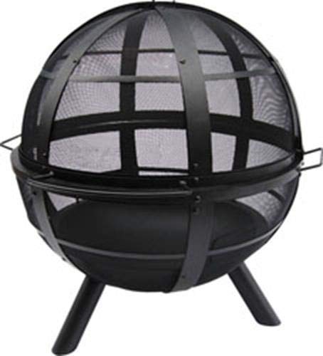 Landmann USA 28925 Ball of Fire Outdoor Fireplace, Black