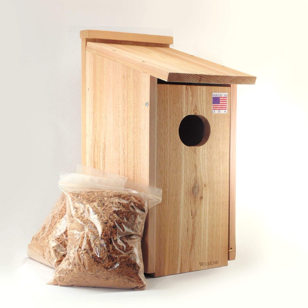 Cedar and Poly Screech Owl Nest Box