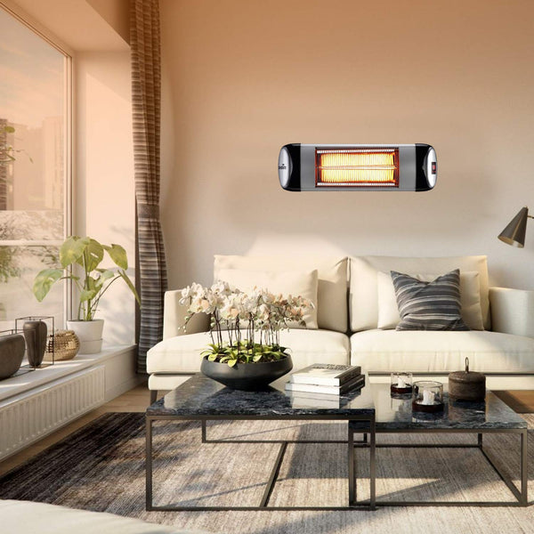 sundate Outdoor Heater, Electric Patio Heater Wall-Mount Radiant Home Heater with Remote Control