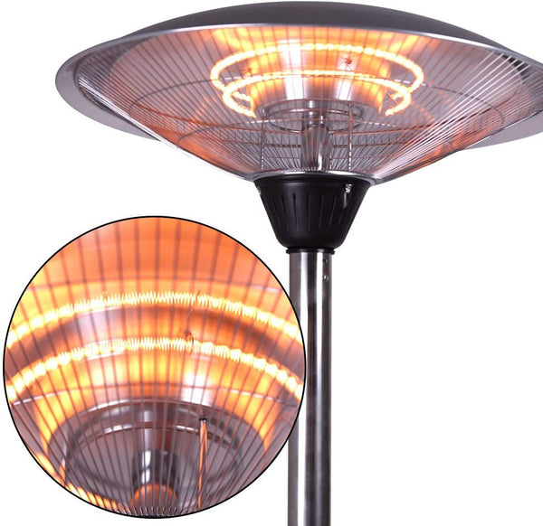 sundate Outdoor Patio Heater, Electric Outdoor Heater Free-Standing