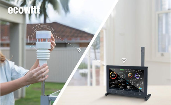 ECOWITT Wittboy Pro Weather Station HP2564, with 7 Inch HP2560 TFT Display Console and WS90 Outdoor Weather Sensor, Supports WU/WeatherCloud/Wow/Ecowitt Servers,915 MHz