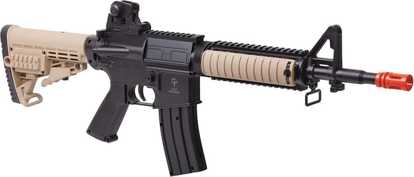 Game Face GFR37 Spring-Powered Airsoft Rifle - Mil-Style Single Shot
