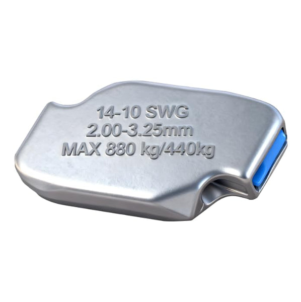 Medium Wire Joiner 14-10ga. 100ct, Connecting 14-10 Gauge Wire, High Tensile, Reusable, Tool-Free, Wire Joiner for Agriculture, Electric Power, Construction Applications