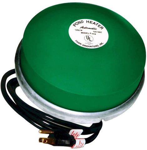 Farm Innovators Model P-418 Premium Cast Aluminum Floating Pond De-Icer, 1,250-Watt