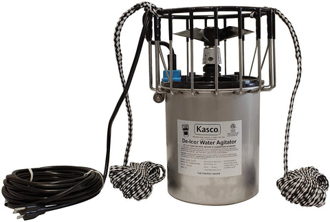 De Icer 3/4HP - 120V - 100' CORD - Kasco Deicer for lake, pond, dock or marina