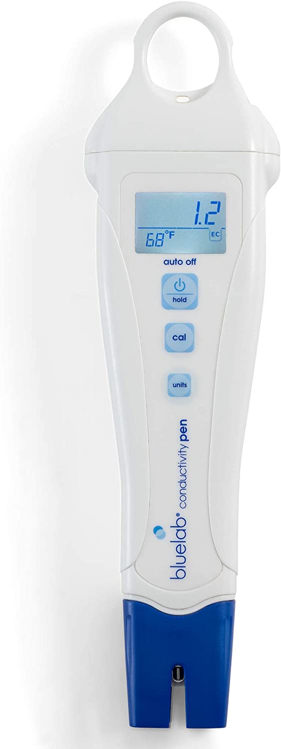 Bluelab PENCON Conductivity Pen Fully Waterproof Pocket Tester, CF, EC, PPM 500, PPM 700
