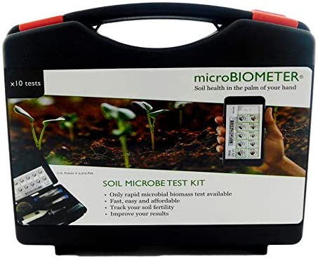 MicroBiometer - Professional Lab-Grade Soil Test Kit for Microbial Biomass, Test Soil Health and Fertility, Perfect for Living Soil and No-Till
