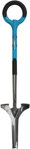 Radius Garden 20501 PRO Garden Stainless Steel Weeder, Blue