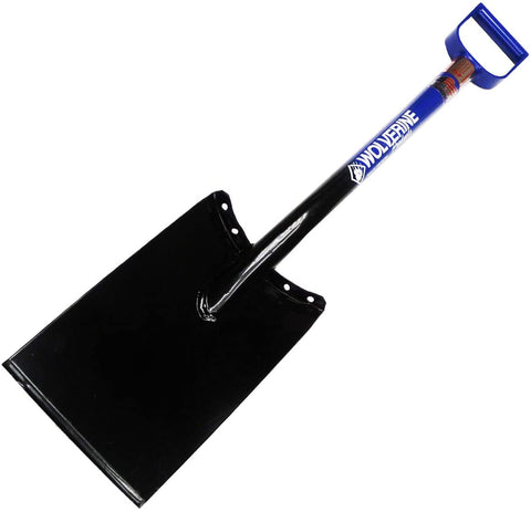 Wolverine DH-12SB All Steel D Handle Spade Shovel 12” Metal Straight Blade Blue