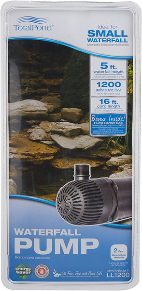 TotalPond 1200 GPH Waterfall Pump