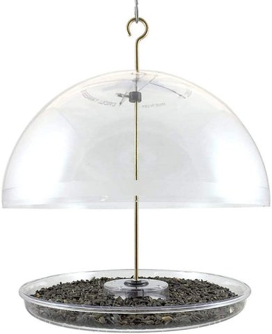 Droll Yankees 344318 DCF Dorothys Cardinal Platform Feeder, Birdseed, Fruit, Suet, or Mealworms, 15-Inch