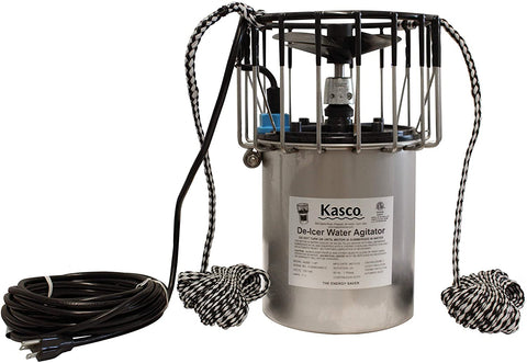 Kasco 1HP Pond & Lake De-icer - 120V, 25 ft power cord - 4400D025 – dock deicer