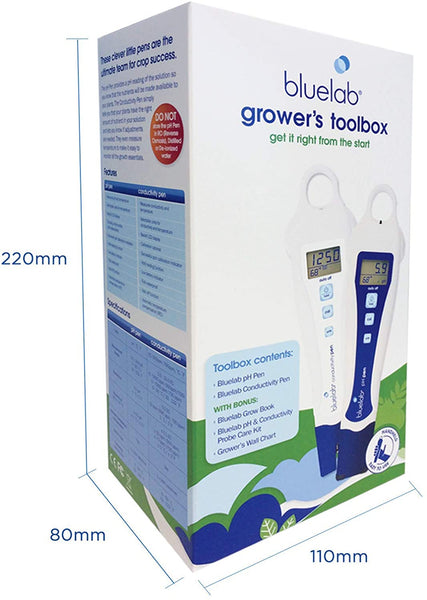 Bluelab PENGTB Grower's Toolbox with pH Pen, Conductivity Pen and Probe Care Kits