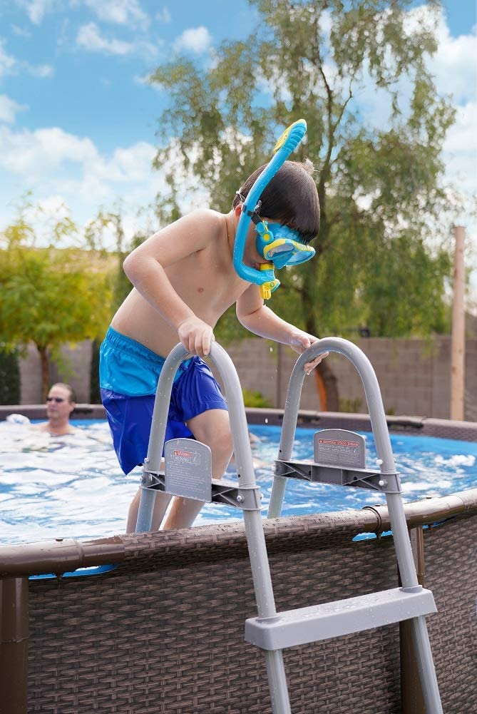 Coleman 18' x 48'' Power Steel Swim Vista Series II Swimming Pool