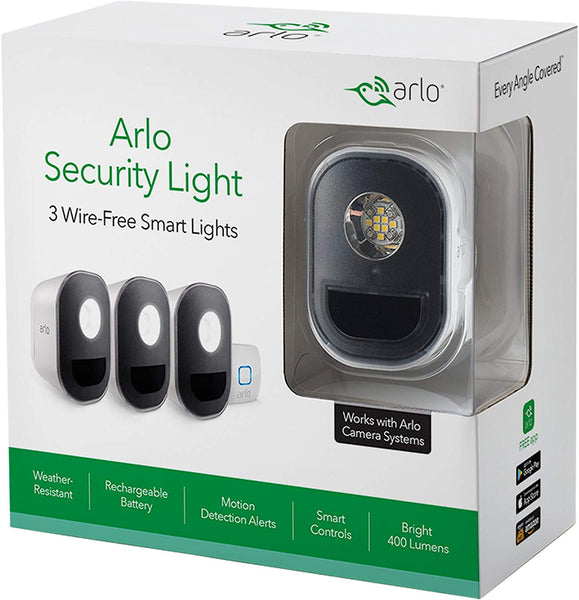 Arlo Lights - Smart Home Security Light | Wireless, Weather Resistant, Motion Sensor, Indoor/Outdoor