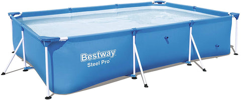 Bestway 56498E Steel Pro Above Ground Pool, 118" x 79" x 26"