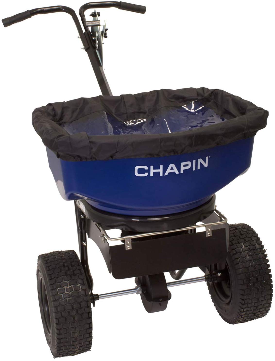 Chapin 82088 80-Pound Professional Sure Spread Salt and Ice Melt Spreader with Baffles, (1 Spreader/Package)
