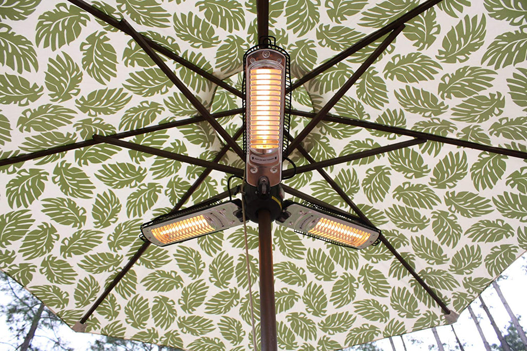 Fire Sense Indoor/Outdoor Infrared Heater with Patio Umbrella Pole Att – Pete's Patio, Lawn & Garden