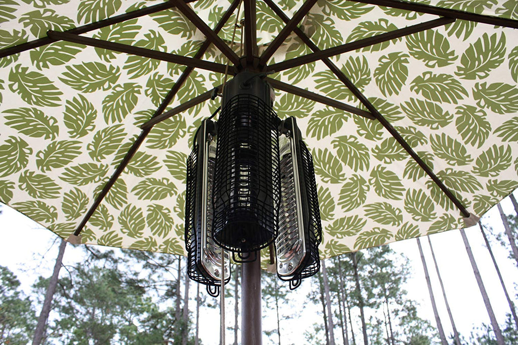 Fire Sense Indoor/Outdoor Infrared Heater with Patio Umbrella Pole Att – Pete's Patio, Lawn & Garden
