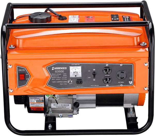 Kaladola Hephaestus Generator 3300 Watts Super Quiet Muffler Gas Powered RV-Ready Portable CARB Compliant
