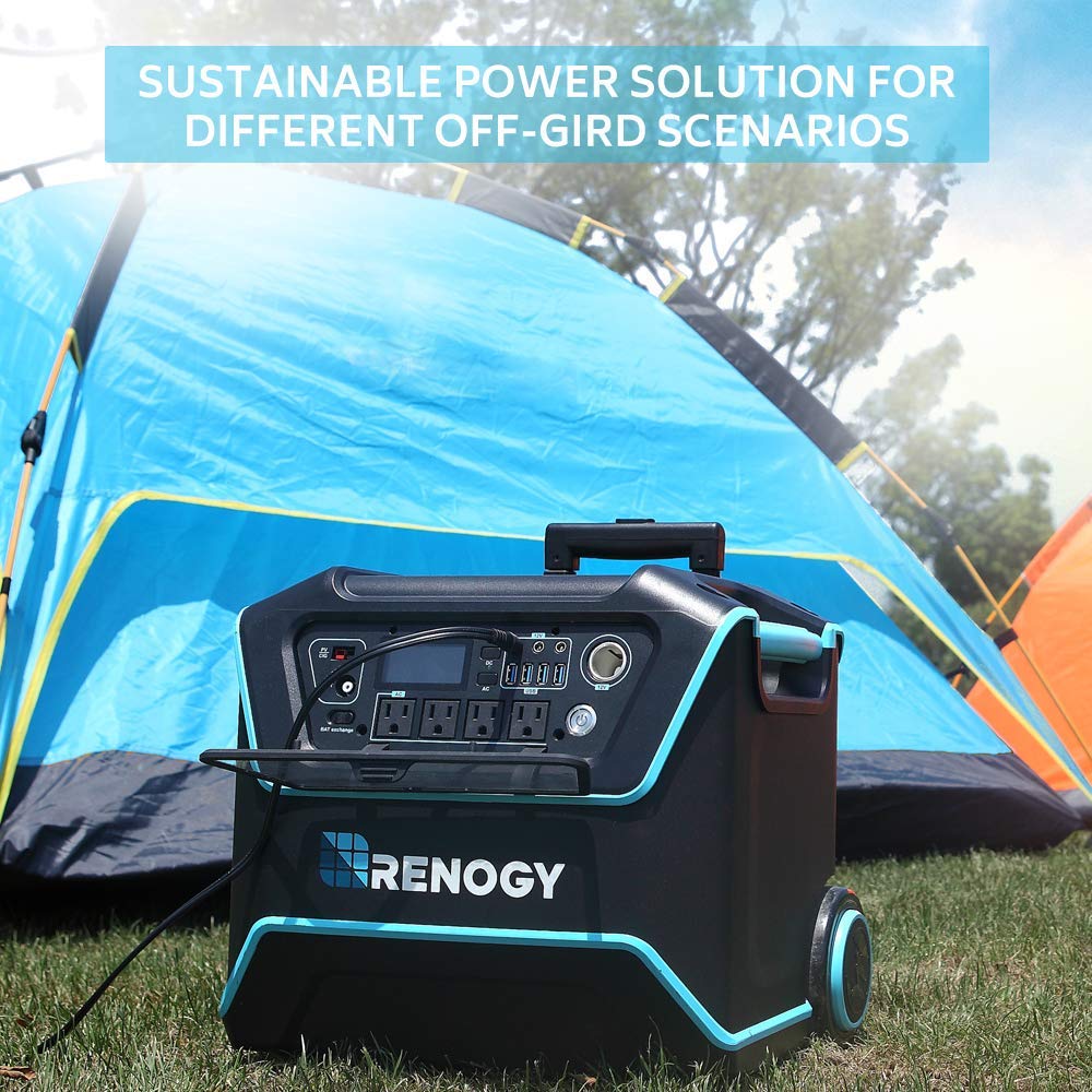 Renogy Lycan Powerbox-Portable Outdoor 1075WH Solar Power Generator –  Pete's Patio, Lawn & Garden