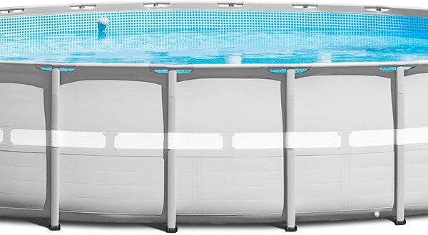 Intex 26' x 52" Ultra Frame Above Ground Swimming Pool Set with Pump & Ladder