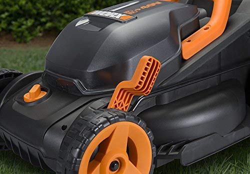 WORX WG779 40V Power Share 4.0 Ah 14 Lawn Mower w Mulching Intelli Pete s Patio Lawn Garden