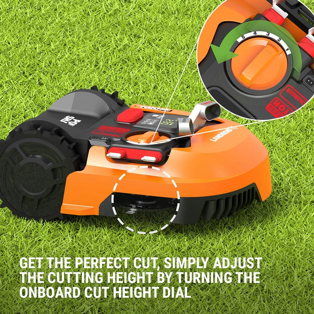 WORX WR140 Landroid M 20V Robotic Lawn Mower Pete s Patio Lawn Garden